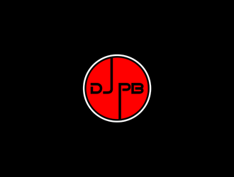 DJ PB logo design by alby