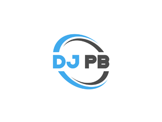 DJ PB logo design by johana