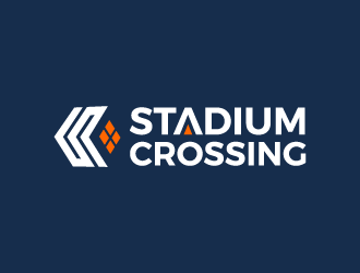Stadium Crossing logo design by shadowfax
