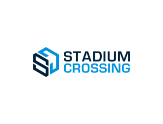 Stadium Crossing logo design by sitizen