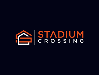Stadium Crossing logo design by alby