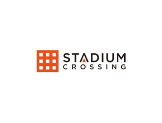 Stadium Crossing logo design by KQ5