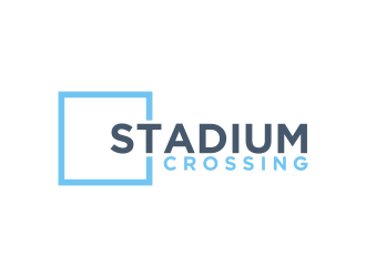 Stadium Crossing logo design by goblin