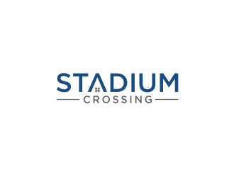 Stadium Crossing logo design by narnia