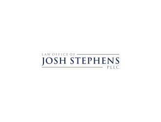 Law Office of Josh Stephens, PLLC logo design by L E V A R