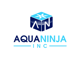 AquaNinja, Inc. logo design by Landung
