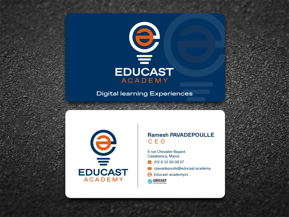 Educast Academy logo design by labo