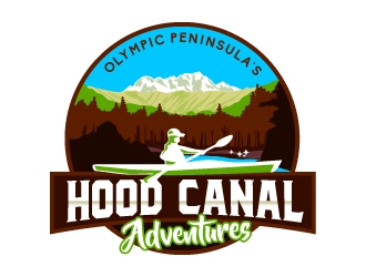 Hood Canal Adventures logo design by dasigns