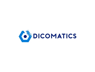 DICOMATICS logo design by yogilegi