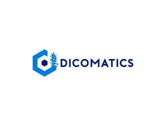 DICOMATICS logo design by yogilegi