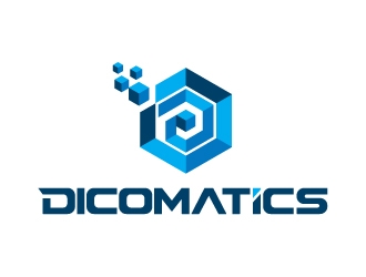 DICOMATICS logo design by kgcreative