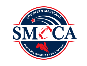 Southern Maryland Football Coaches Association logo design by BeDesign