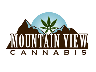 Mountain View Cannabis logo design by kunejo