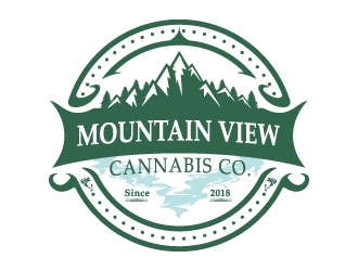 Mountain View Cannabis logo design by datmmo97