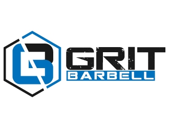 Grit Barbell logo design by fawadyk