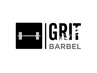 Grit Barbell logo design by cybil