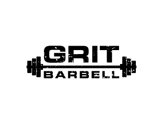 Grit Barbell logo design by labo