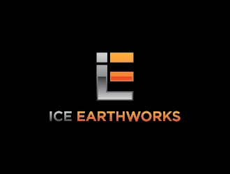 ICE EARTHWORKS logo design by GRB Studio