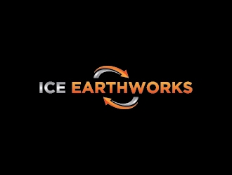 ICE EARTHWORKS logo design by GRB Studio
