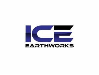 ICE EARTHWORKS logo design by kimora