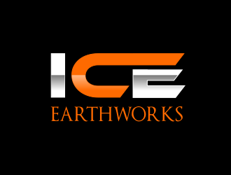 ICE EARTHWORKS logo design by giphone