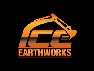 ICE EARTHWORKS logo design by defeale
