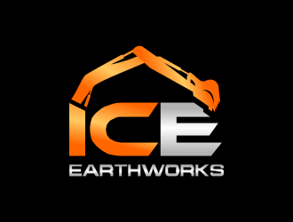 ICE EARTHWORKS logo design by done