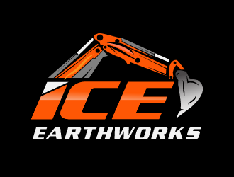 ICE EARTHWORKS logo design by yaya2a