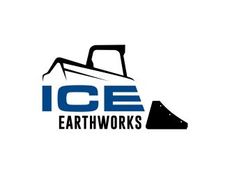 ICE EARTHWORKS logo design by Mbezz