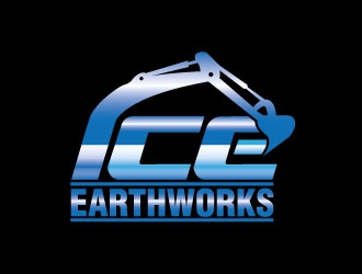 ICE EARTHWORKS logo design by defeale