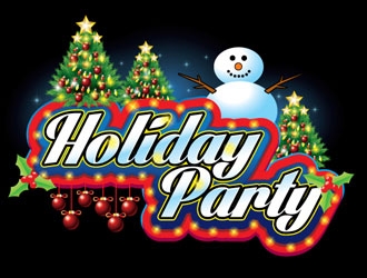 Holiday Party logo design by shere