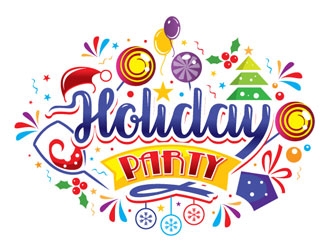 Holiday Party logo design by shere