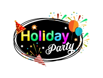 Holiday Party logo design by Suvendu