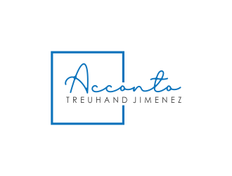Acconto Treuhand Jimenez logo design by giphone