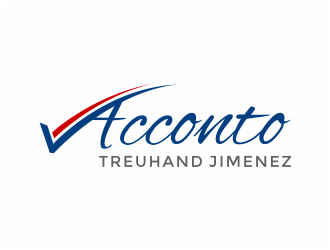 Acconto Treuhand Jimenez logo design by mutafailan