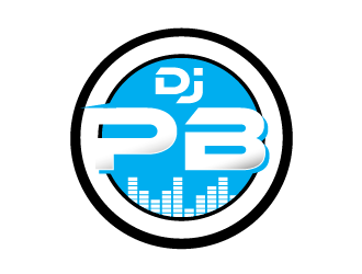 DJ PB logo design by prodesign