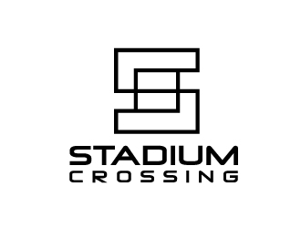 Stadium Crossing logo design by jenyl