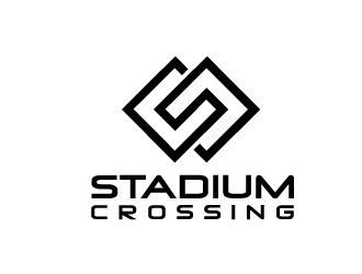 Stadium Crossing logo design by jenyl