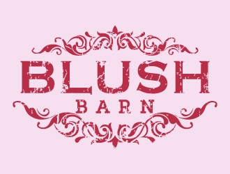Blush Barn/ blush barn logo design by jaize