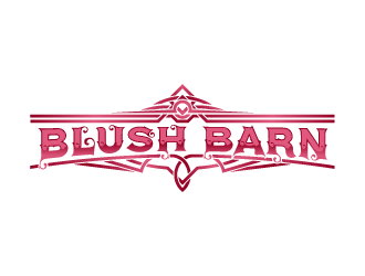 Blush Barn/ blush barn logo design by fastsev