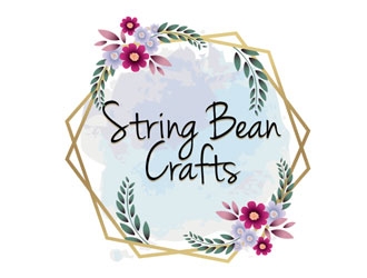 String Bean Crafts logo design by shere
