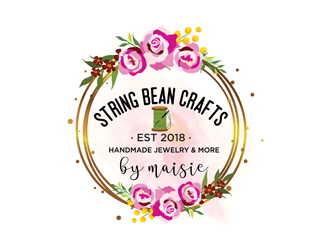 String Bean Crafts logo design by logolady
