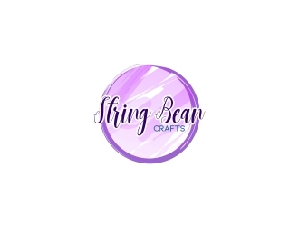 String Bean Crafts logo design by MRANTASI