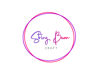 String Bean Crafts logo design by Rossee