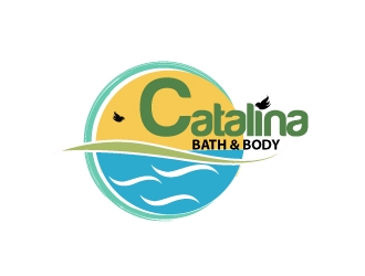 Catalina Bath & Body logo design by webmall
