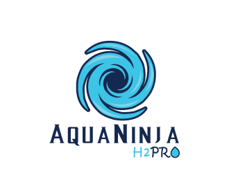 AquaNinja, Inc. logo design by tec343