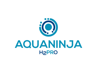 AquaNinja, Inc. logo design by ingepro