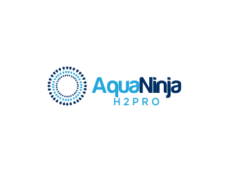 AquaNinja, Inc. logo design by oke2angconcept