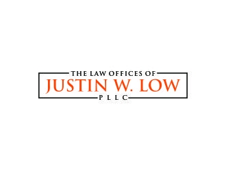 The Law Offices of Justin W. Low, PLLC logo design by agil