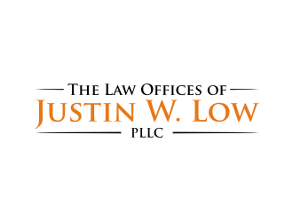 The Law Offices of Justin W. Low, PLLC logo design by Nurmalia